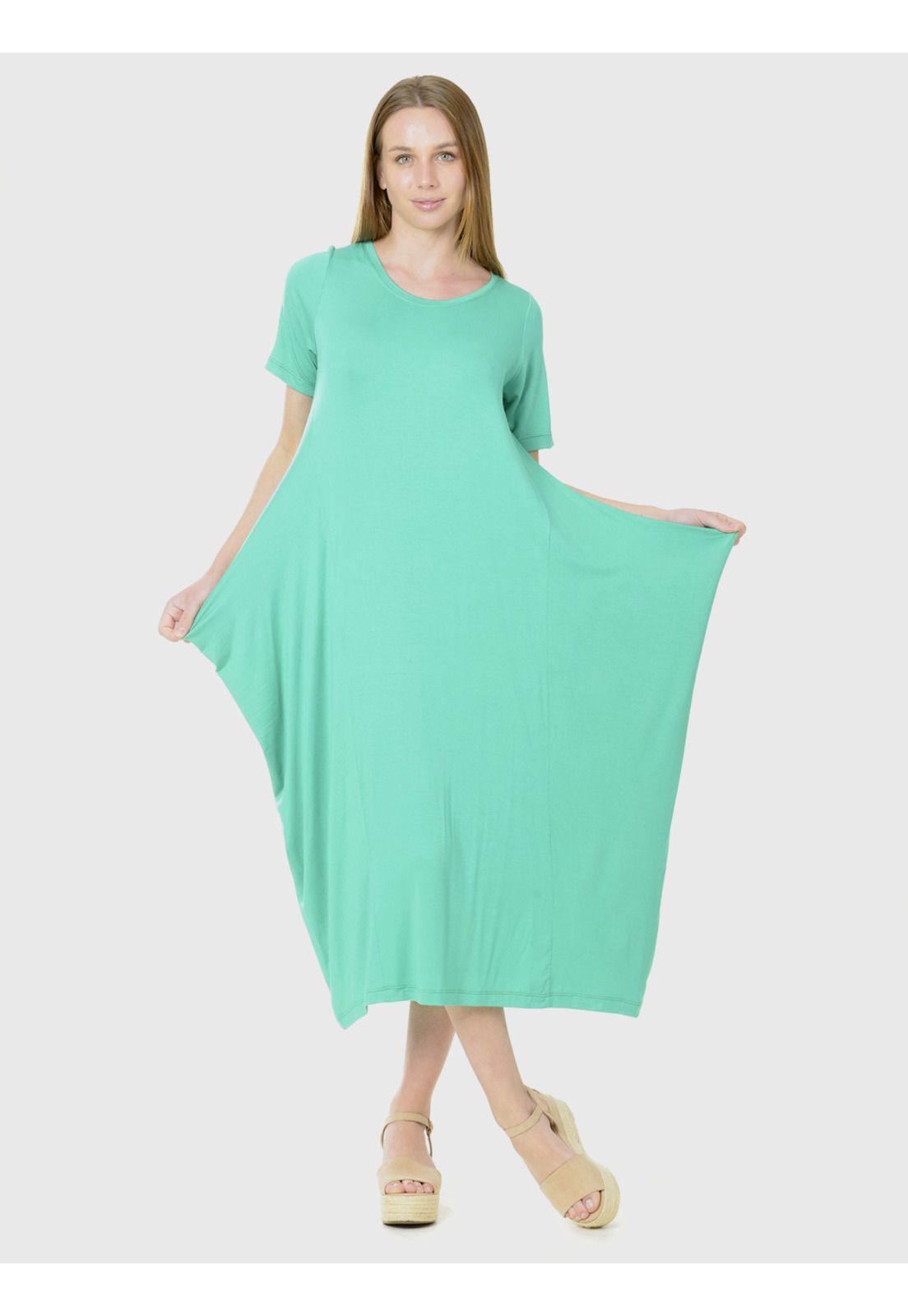 Vestido Adalís Turquesa-0