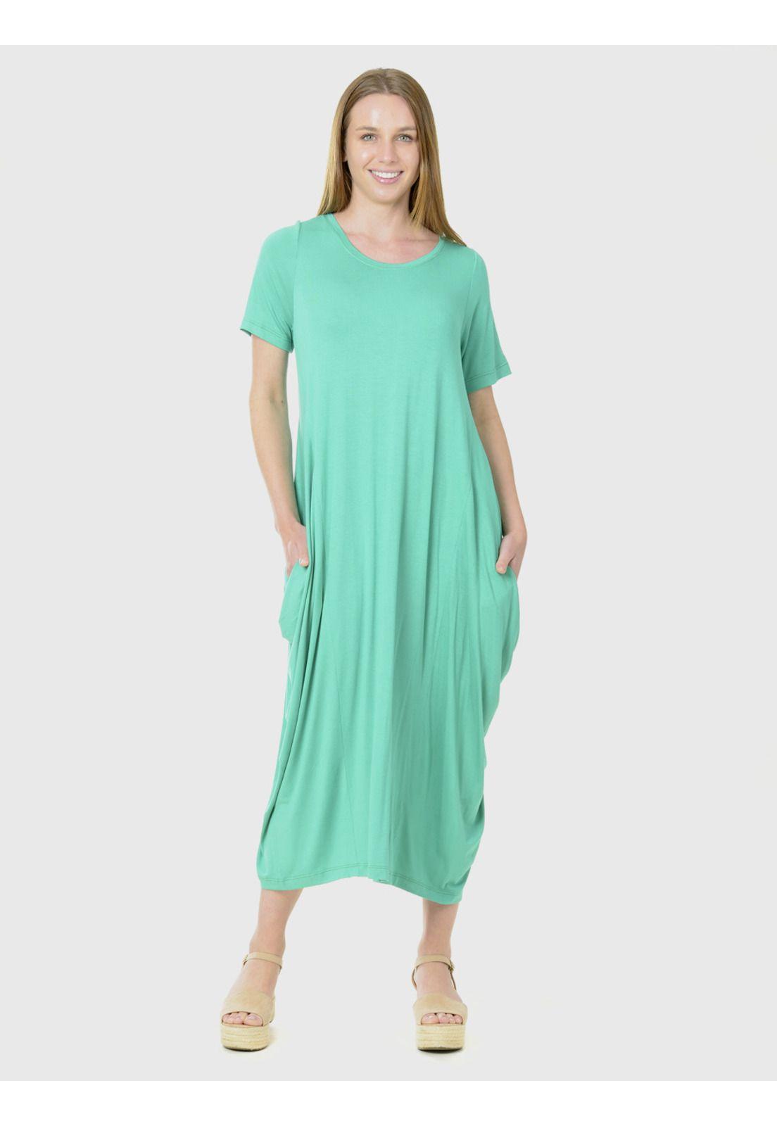 Vestido Adalís Turquesa-1
