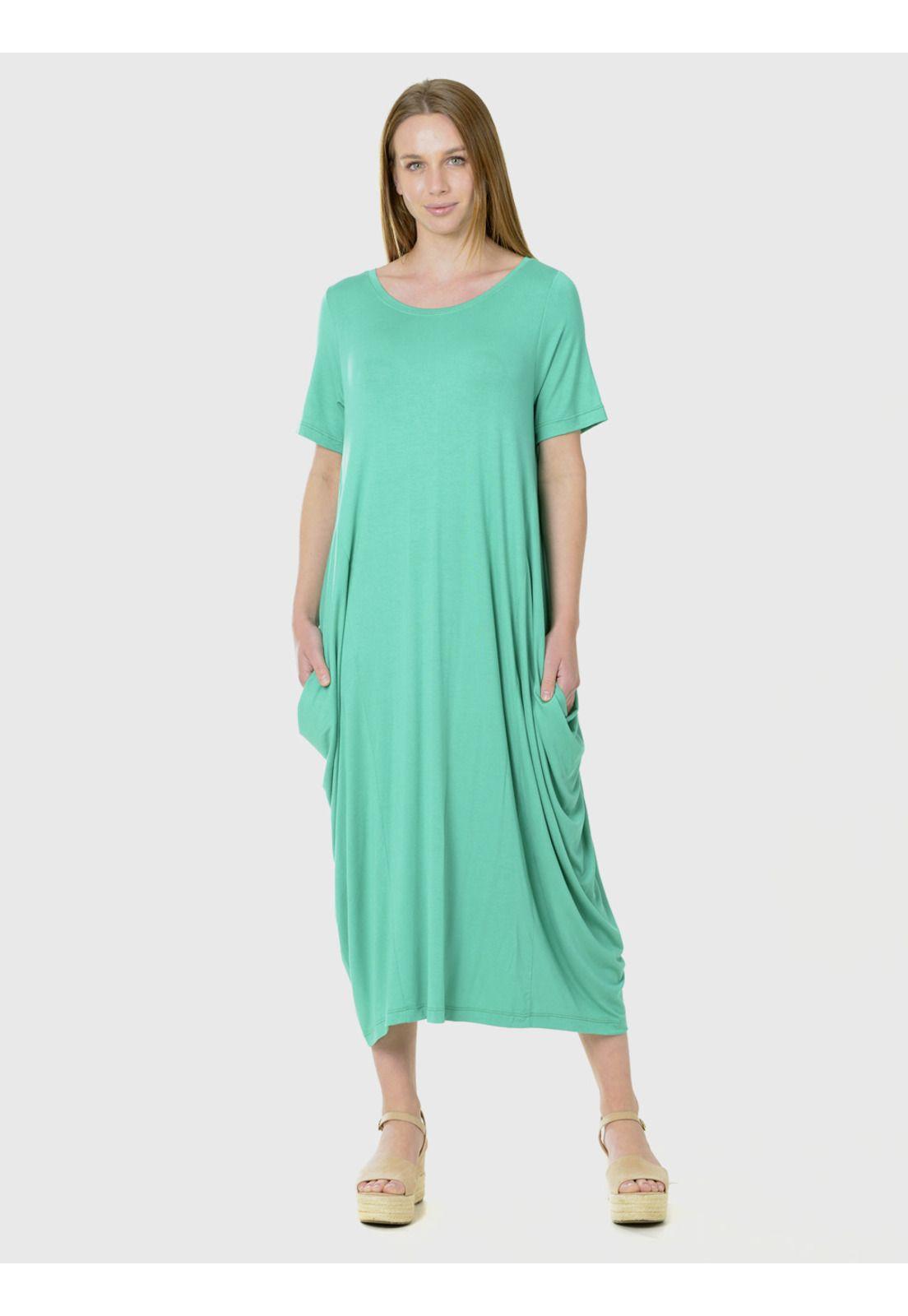 Vestido Adalís Turquesa-2
