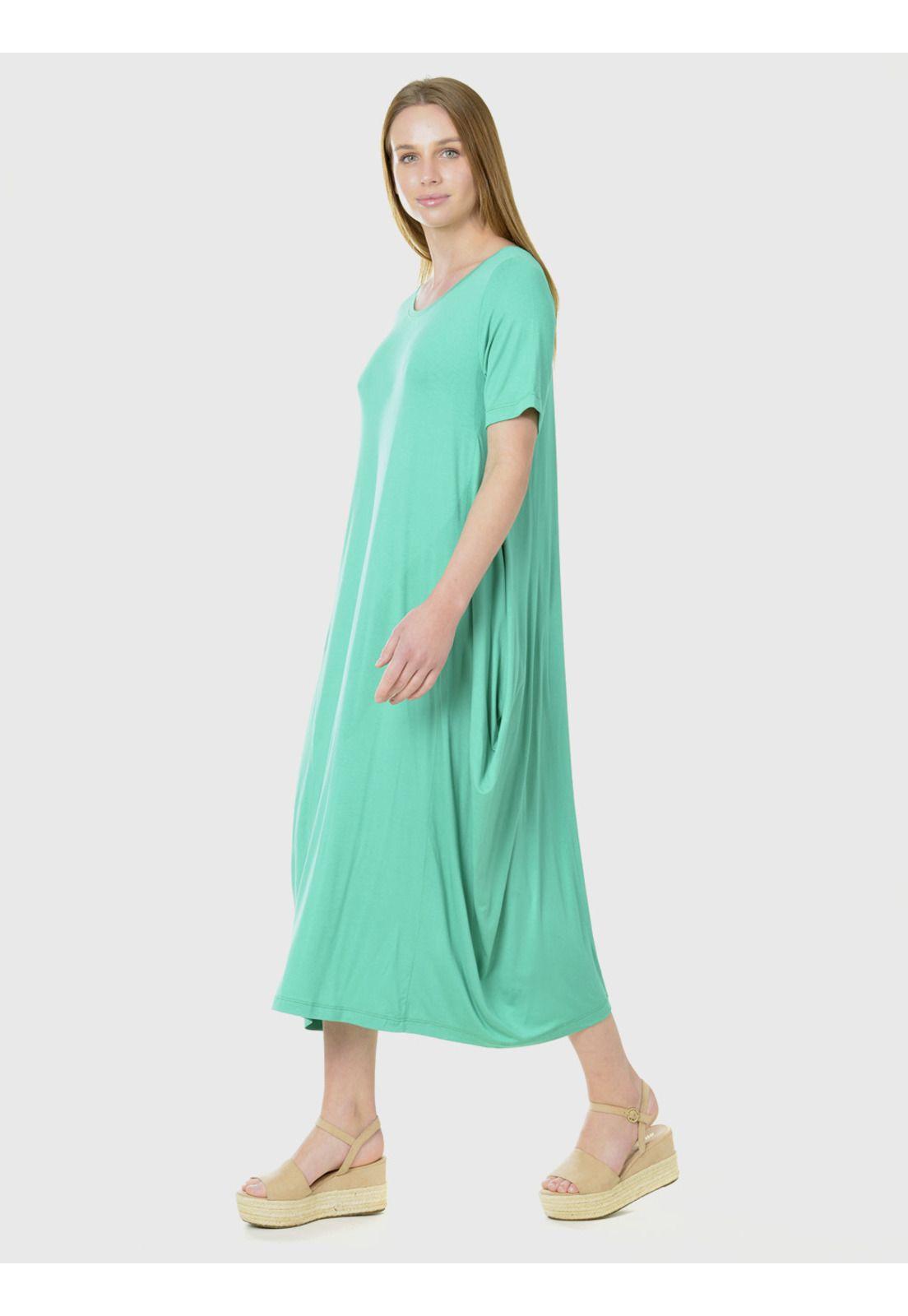 Vestido Adalís Turquesa-3