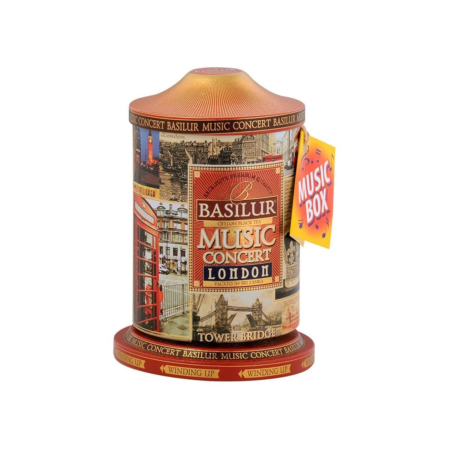 Te Music Negro Chocolate Bergamota London 20 Piramides - Basilur-2