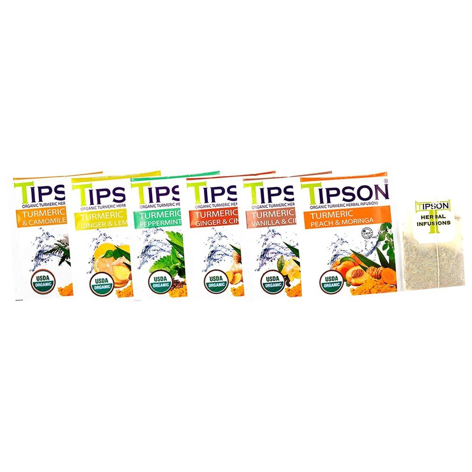 Surtido De Te Curcuma 60 Bolsitas - Tipson-1