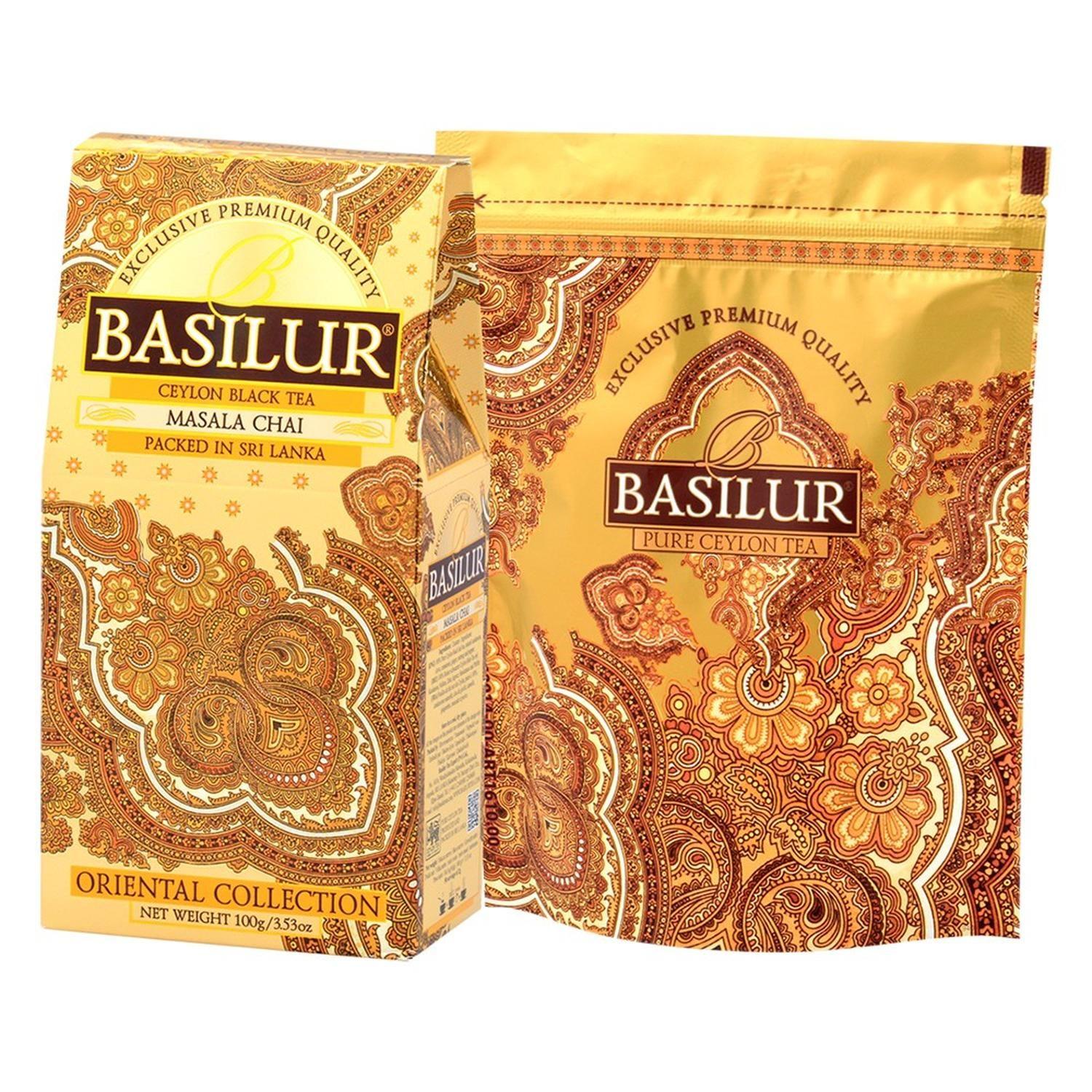 Te Oriental Masala Chai Hoja 100 Gr - Basilur-3