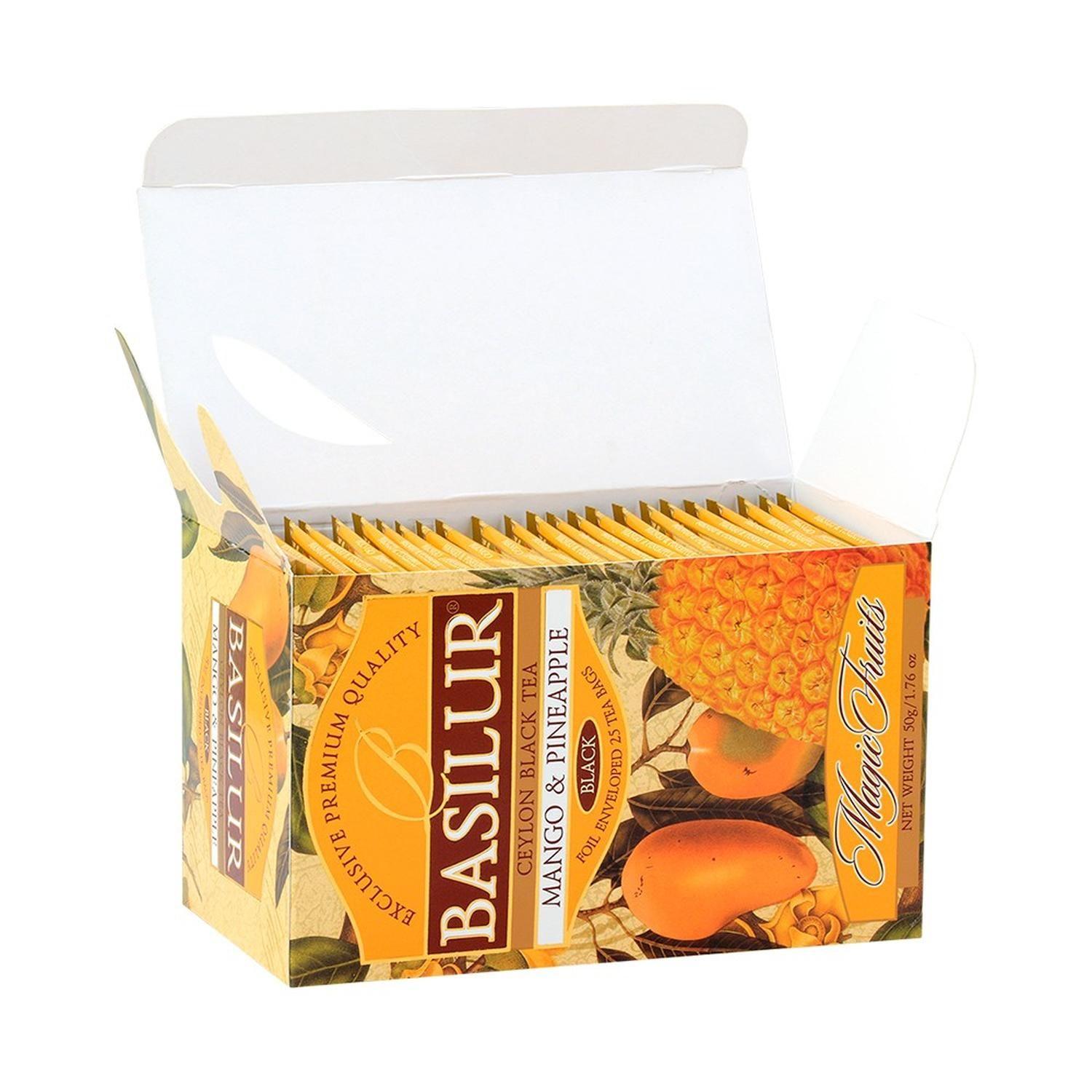 Te Frutas Mango Pina 25 Bolsitas - Basilur-2