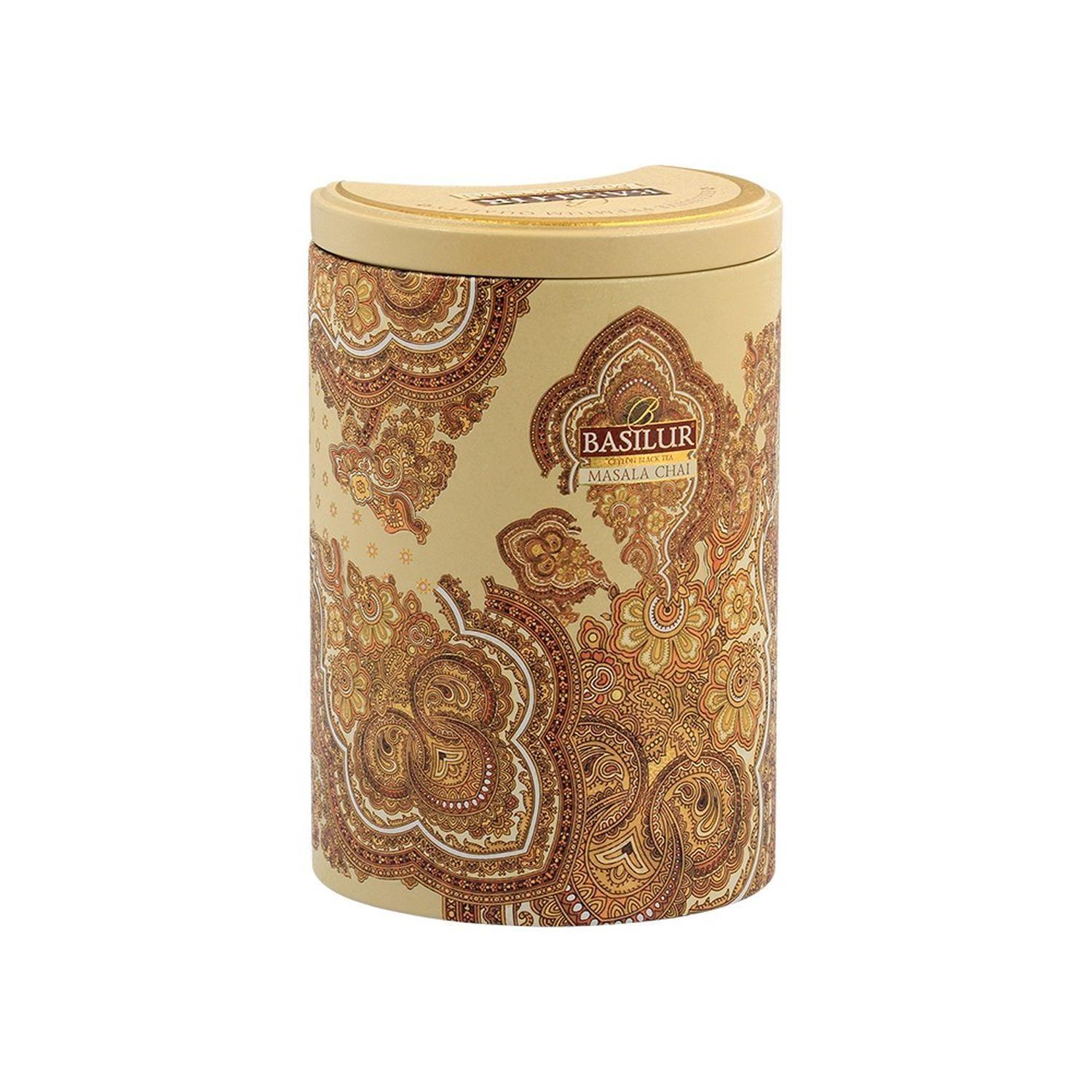 Te Oriental Masala Chai Hoja 100 Gr Lata - Basilur-2
