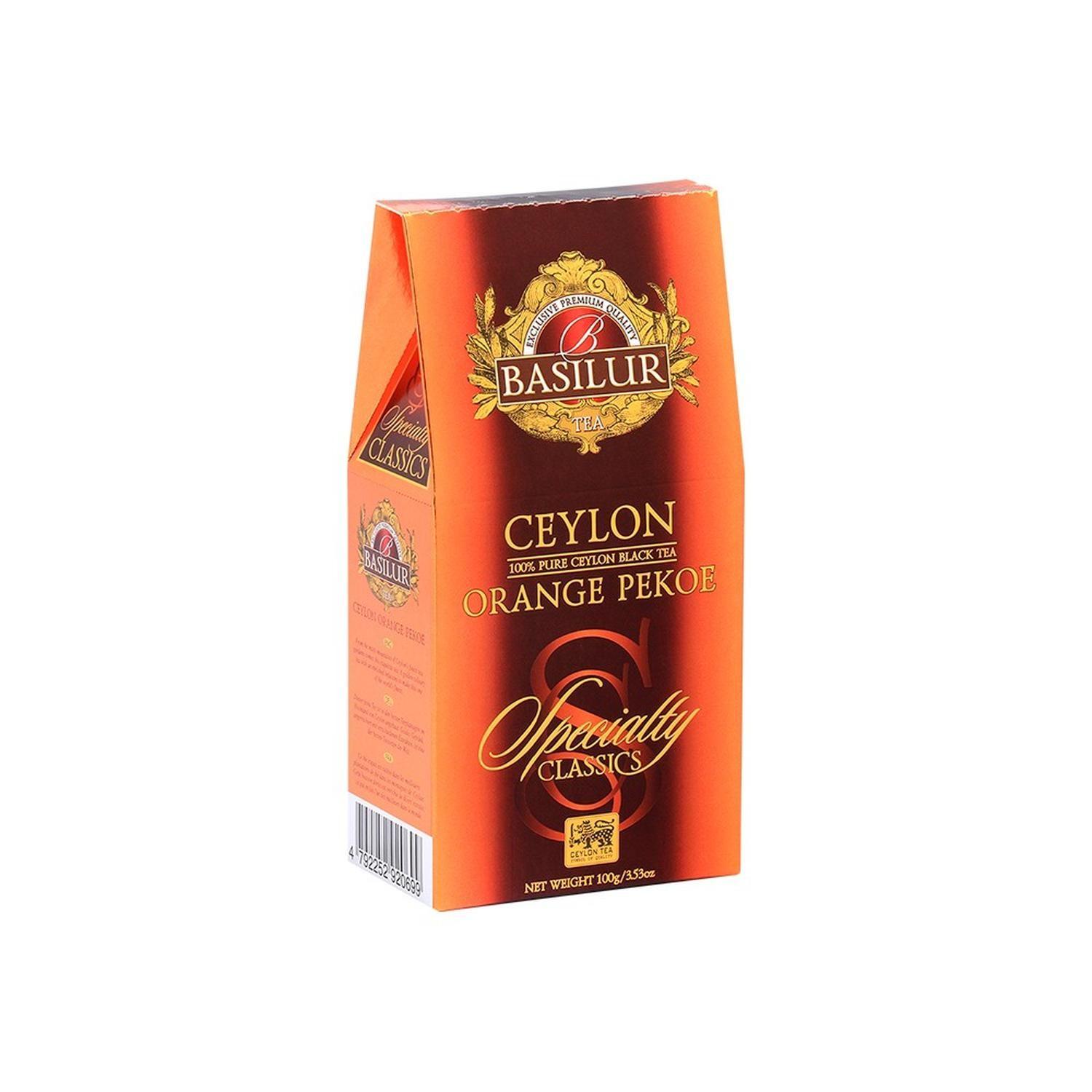 Te Negro Orange Pekoe 100 Gr - Basilur-1