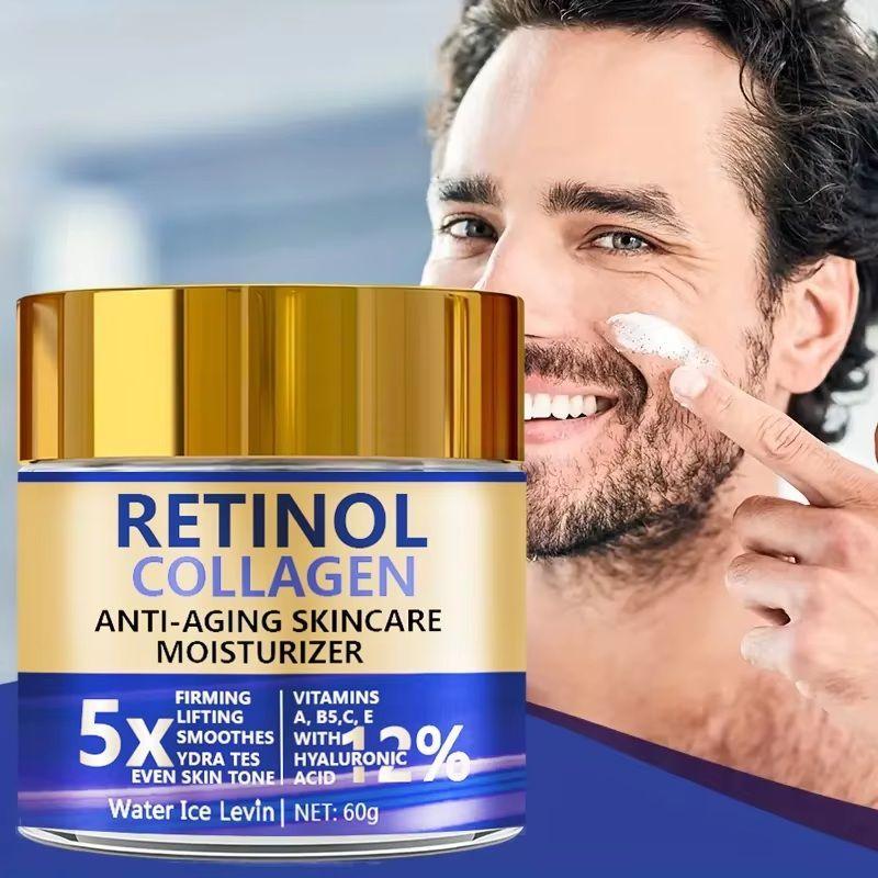Crema Facial Anti-edad Con Retinol Y Colágeno Unisex-3