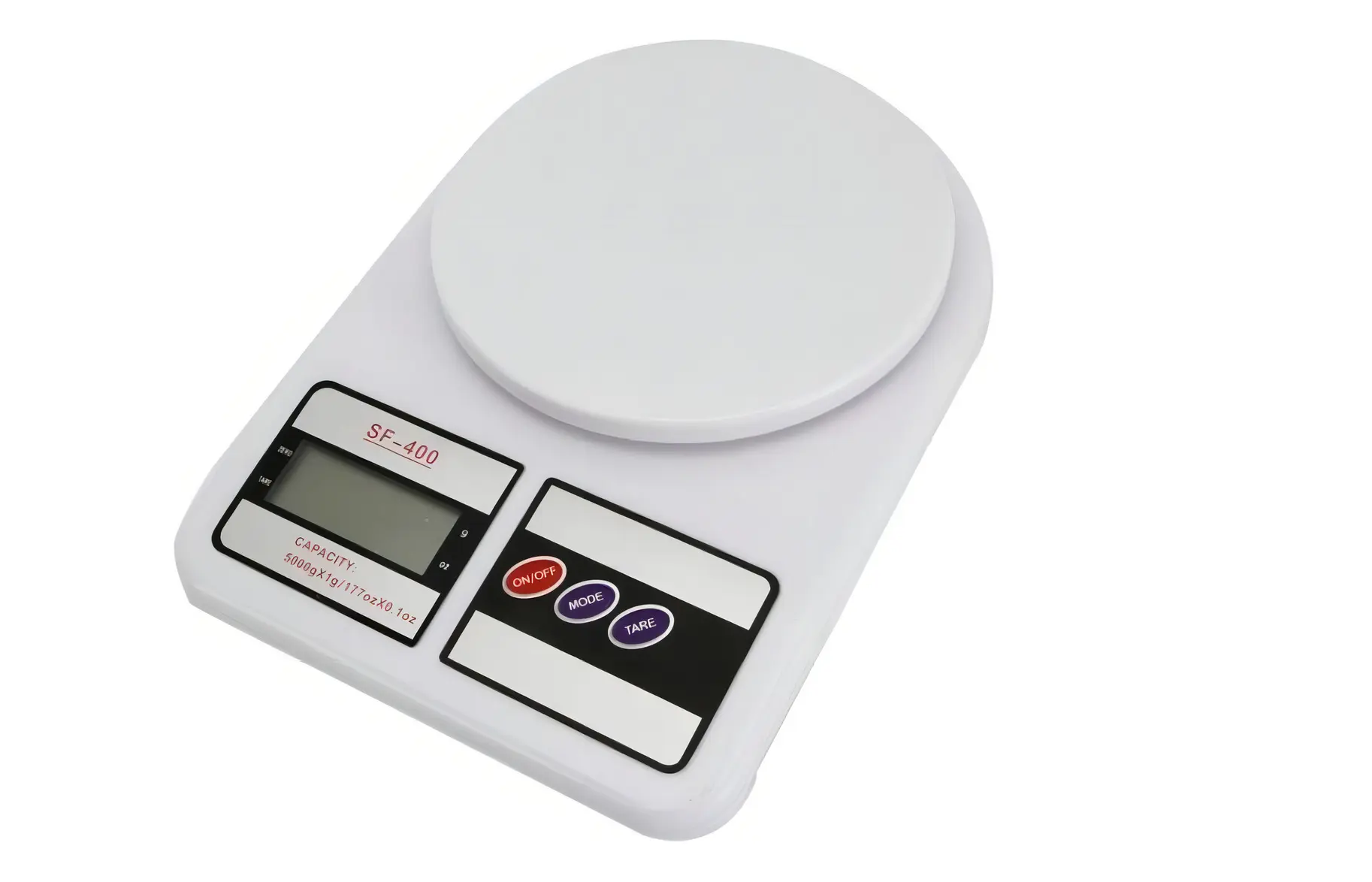 Balanza Digital de Cocina SQ SF-400 Capacidad 10kg Con Función Tara-0