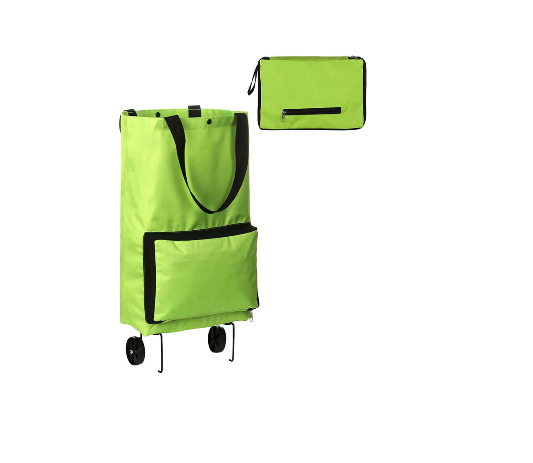 Carro Bolsa Supermercado Plegable Portatil Con Ruedas-0
