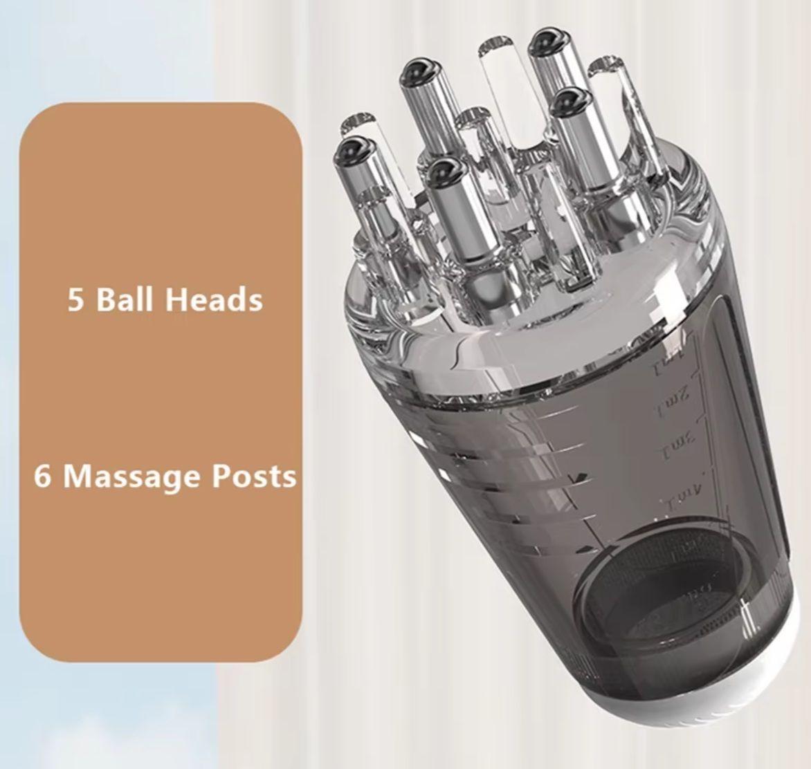 Aplicador De Lociones Para Cuero Cabelludo Con Cabezal 5 Pines-3