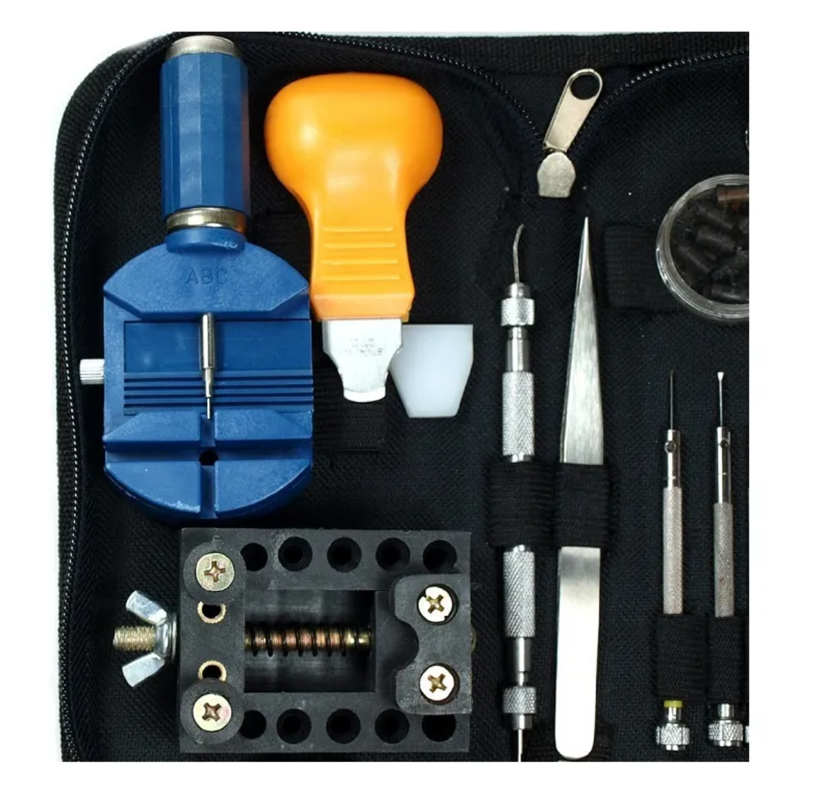 Kit Completo Herramientas Relojería Para Relojes Con Funda-2