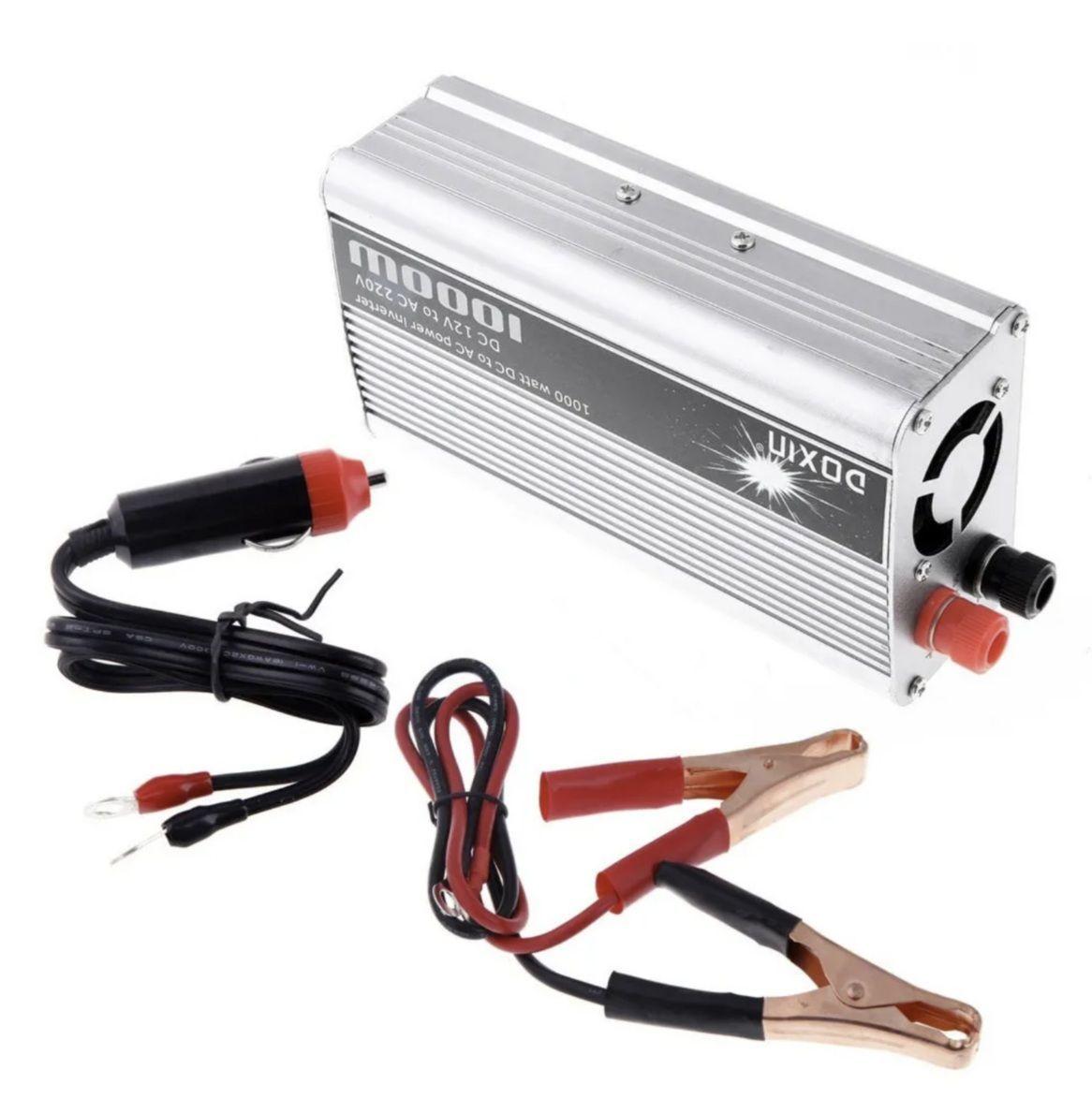 Inversor Automotriz Conversor Auto 1000w 12v 220v-0