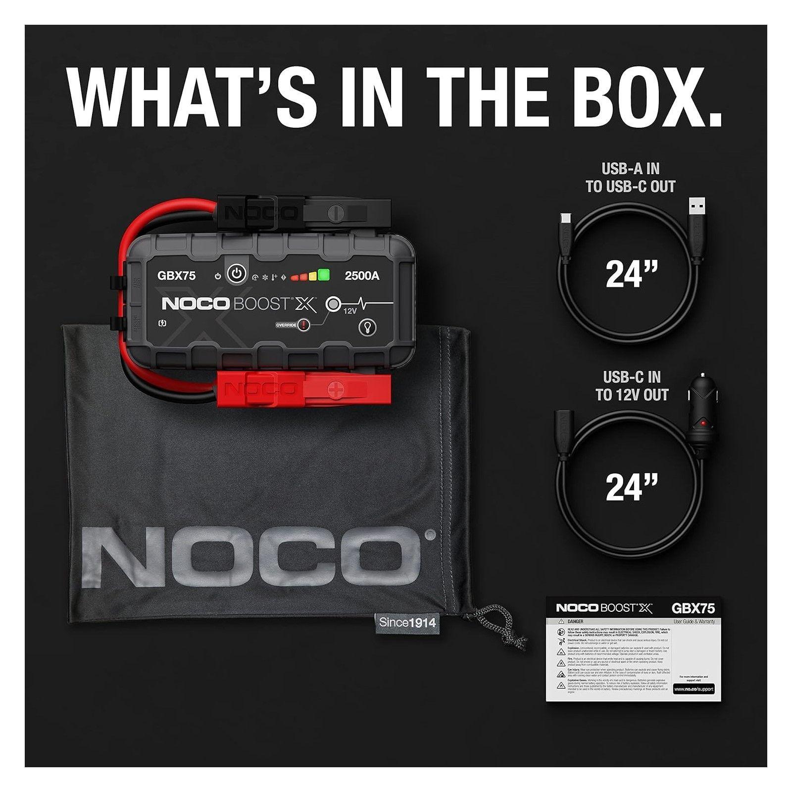 Partidor Bateria Auto Noco® Boost X Gbx75 2500a Profesional-5