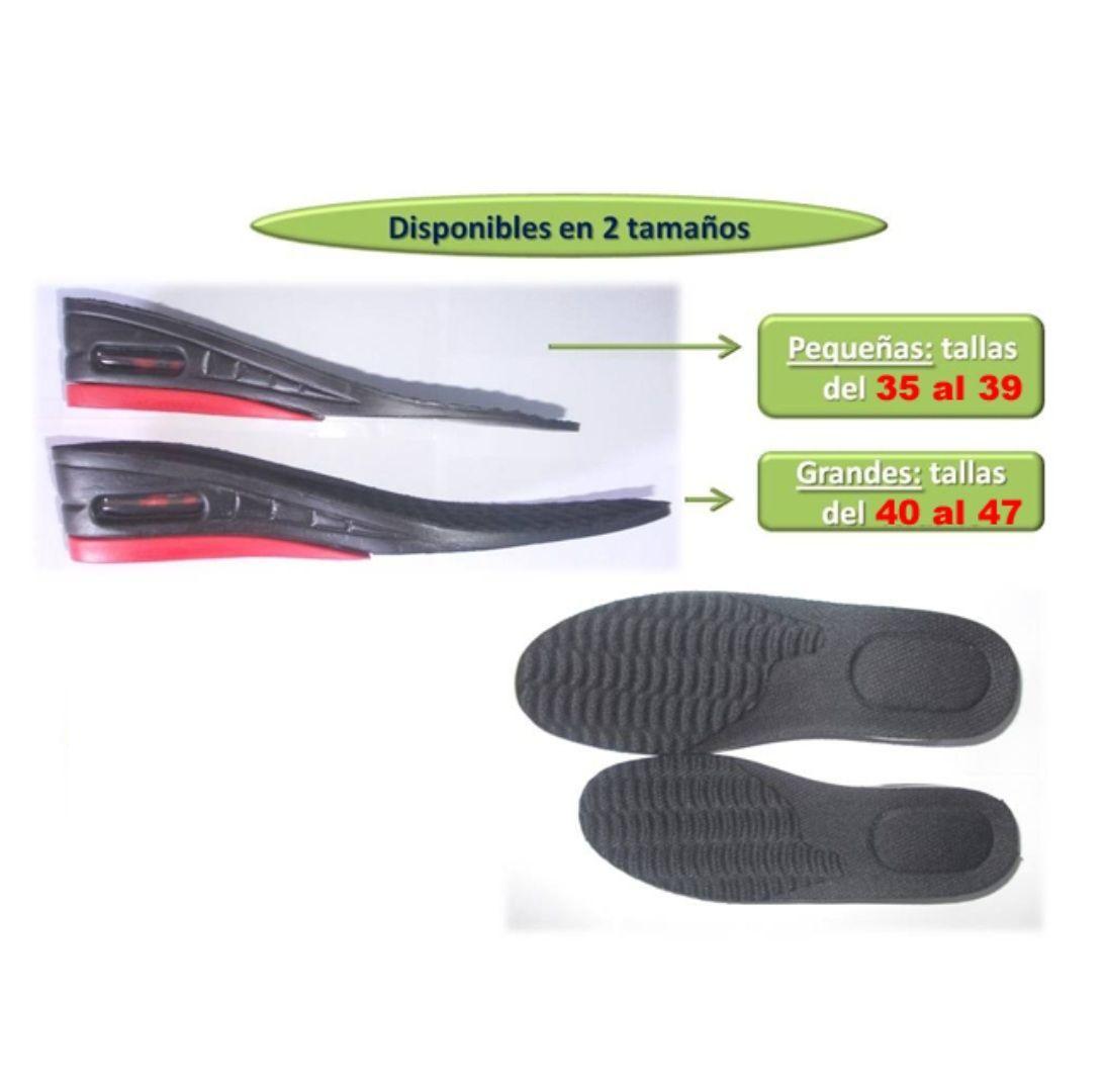 Plantillas Poliuretano Aumenta Estatura Crece Hasta 5cm Unisex-1