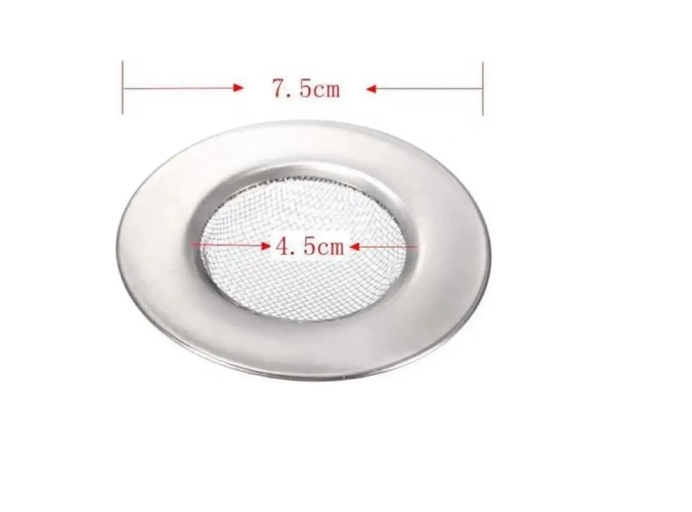 Colador Rejilla De Desague Para Lavaplatos Cocina 7,5cm-1