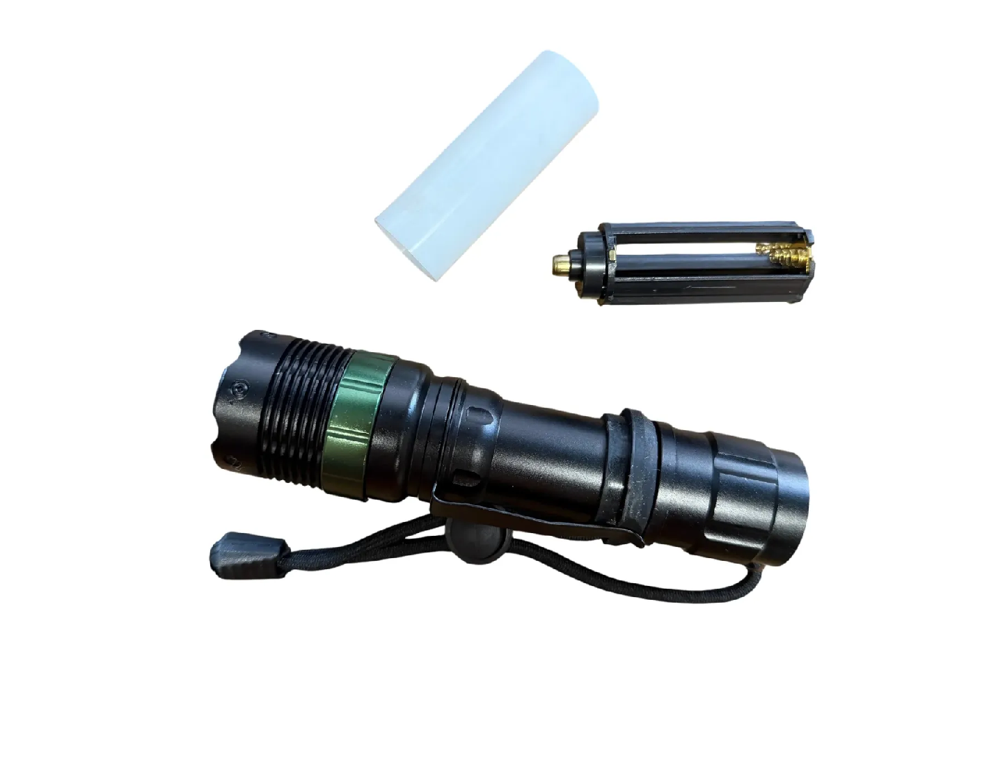 Linterna Tactica Zoom Led Cree Recargable 3 Funciones-1