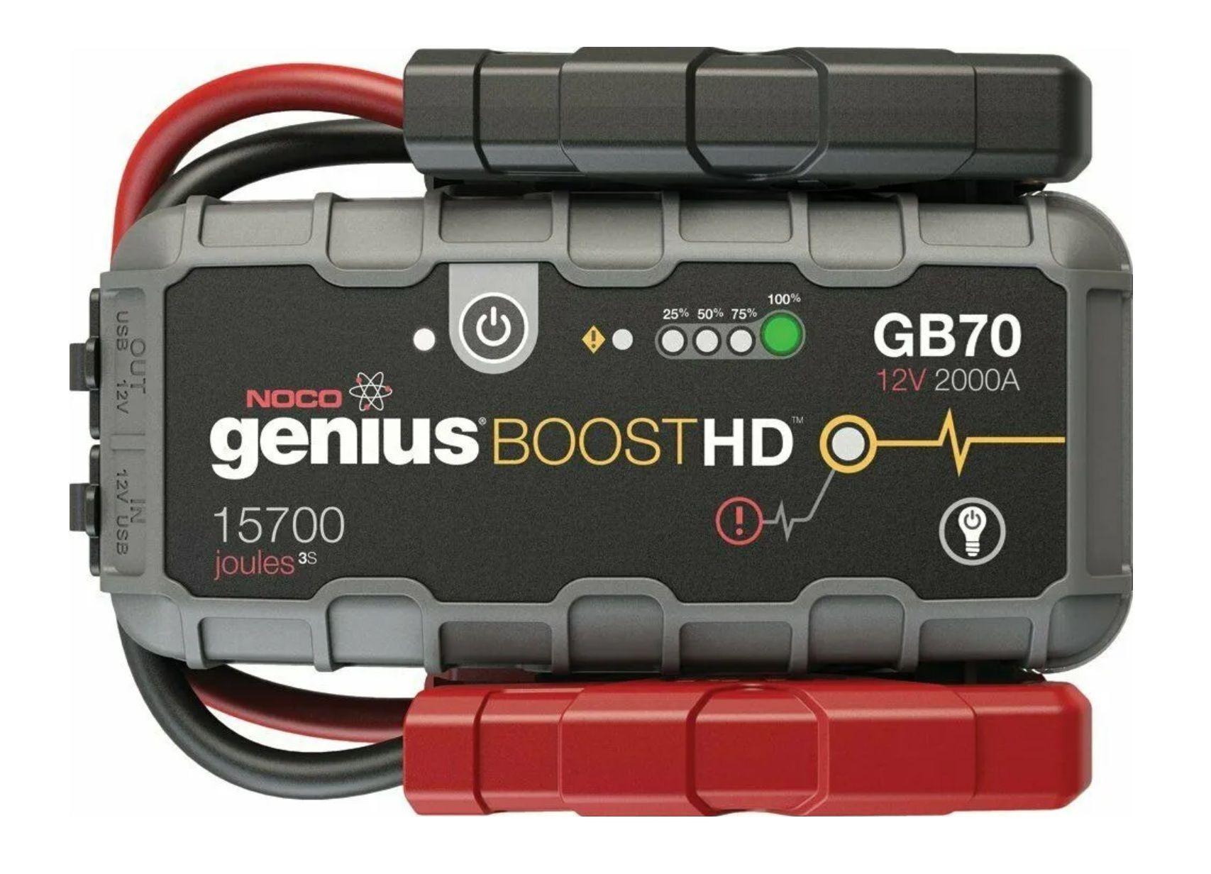 Partidor Vehiculo Ultra Seguro Noco® Genius Boost Hd Gb70-0