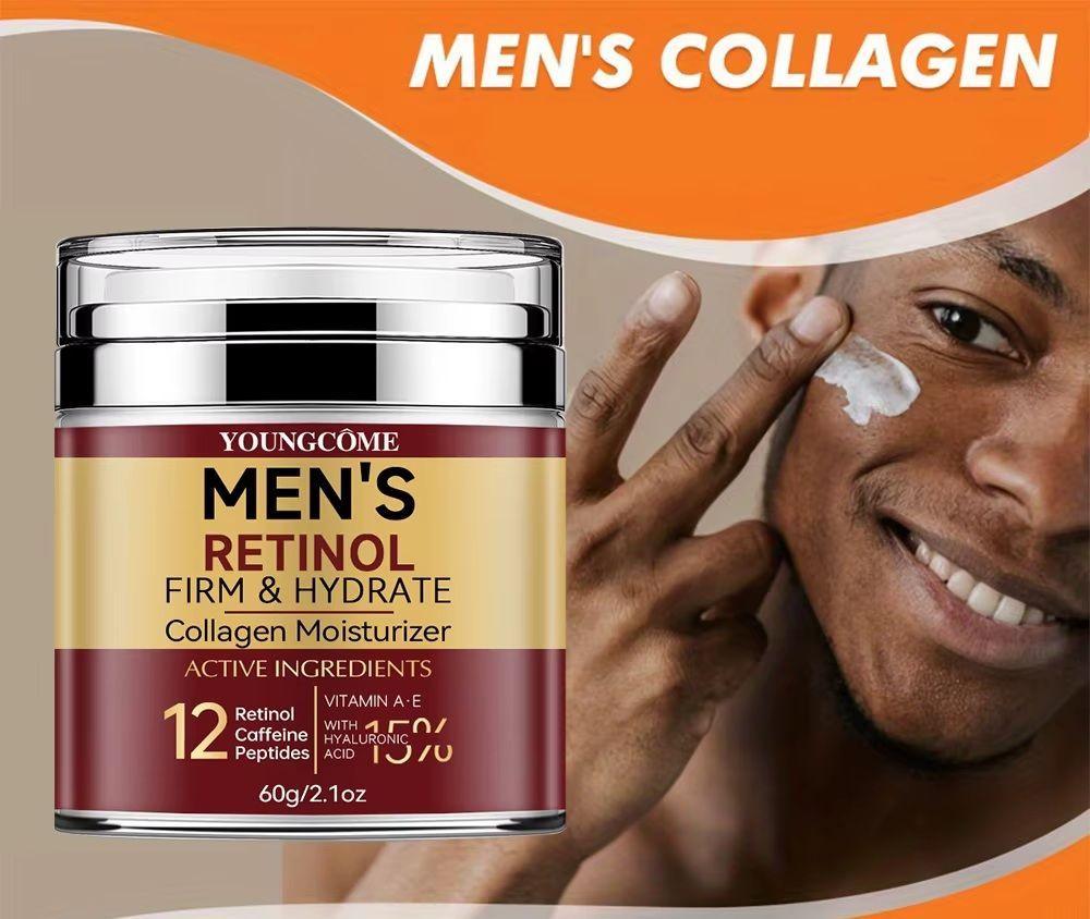 Crema Para Arrugas Hombre Retinol Colageno Firmeza-2