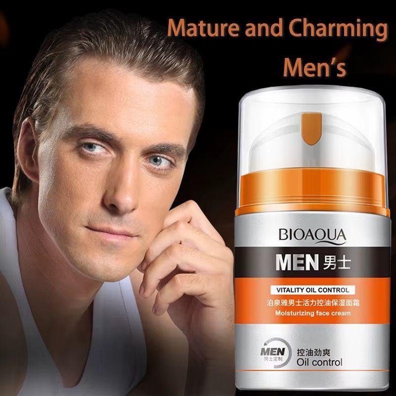Crema Hidratante Cara Hombres con Oil Control Contro Oleosidad-2
