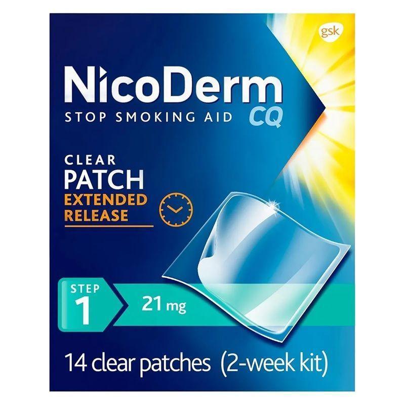 Parches Nicoderm CQ 21mg Step 1 14 Unid-0