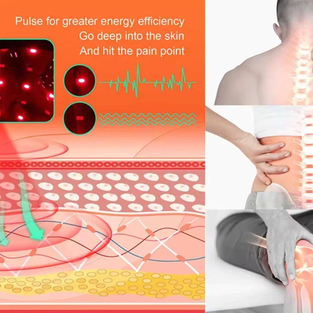 Cinturon Terapia De Luz Roja Infrarroja Con Temporizador 660nm 850nm Dolores-2