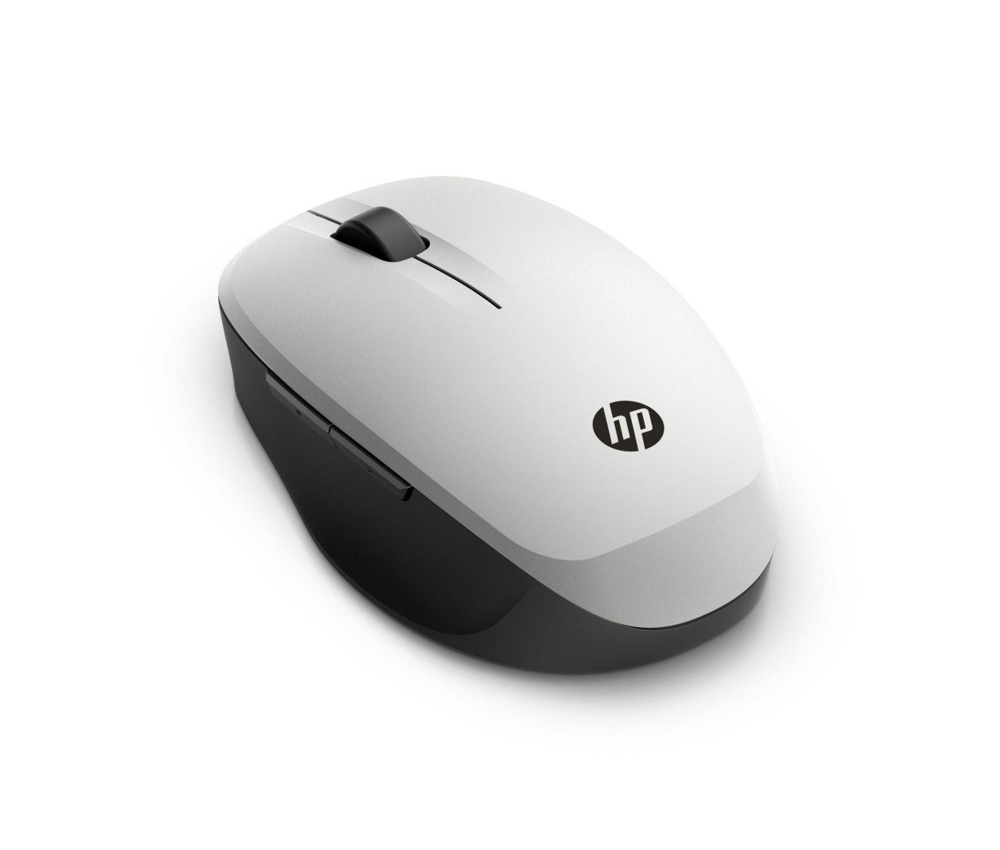 Mouse HP 300 de modo doble Plateado-0