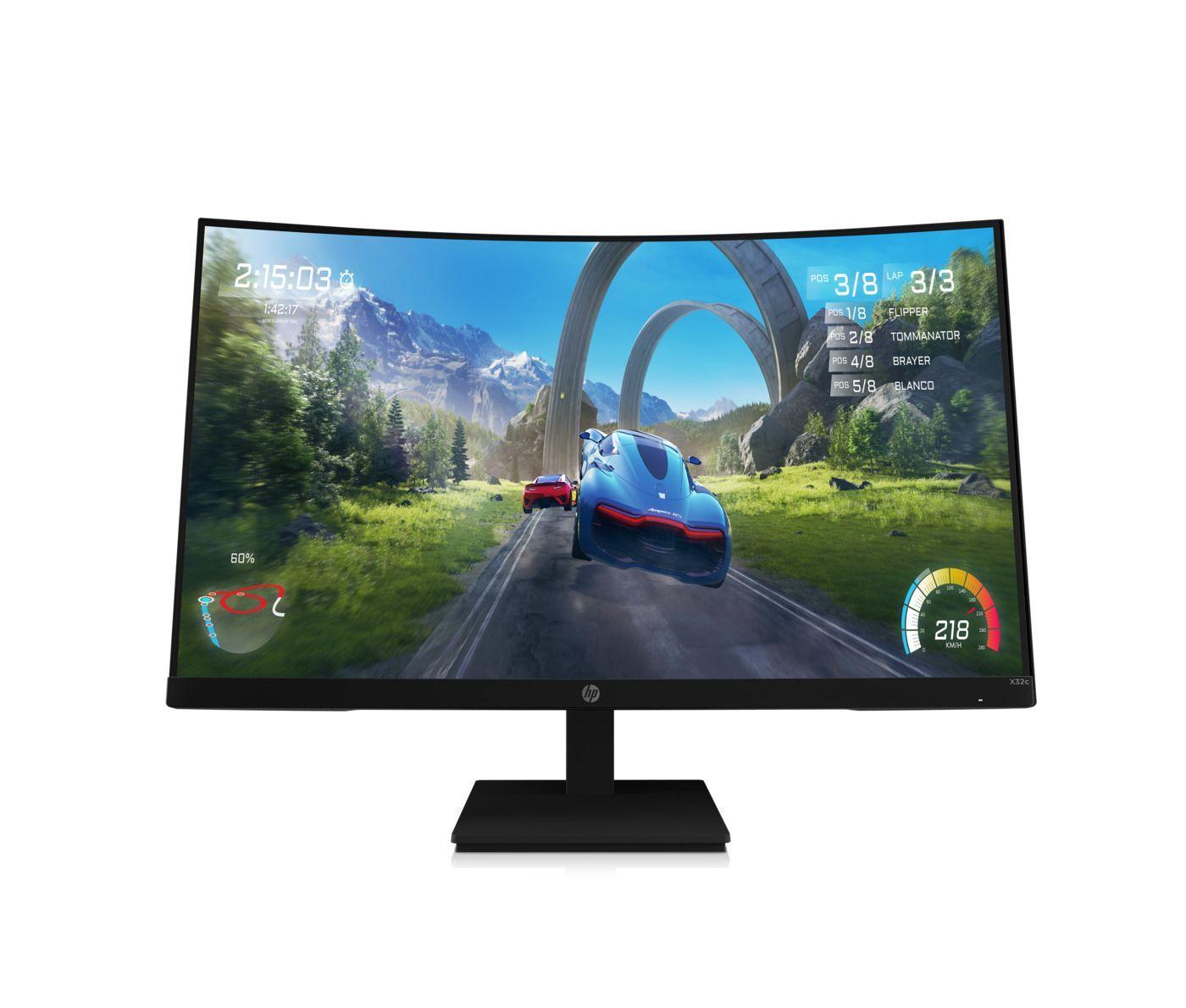 Monitor HP X32c FHD Gaming-0