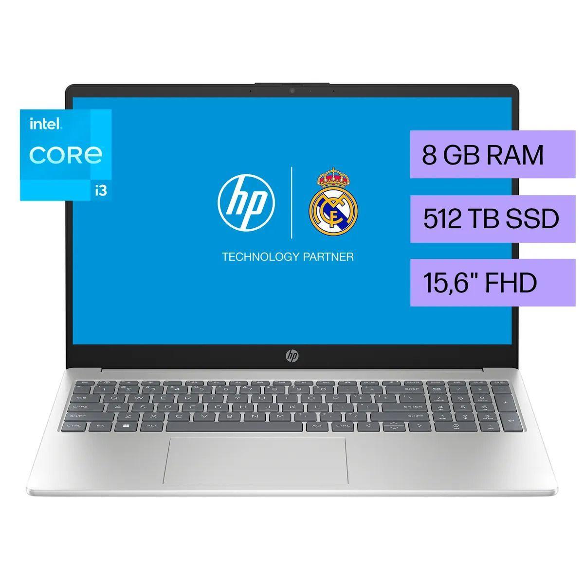 Notebook HP 15-fd0036la Intel Core i3 8GB RAM 512GB SSD-1