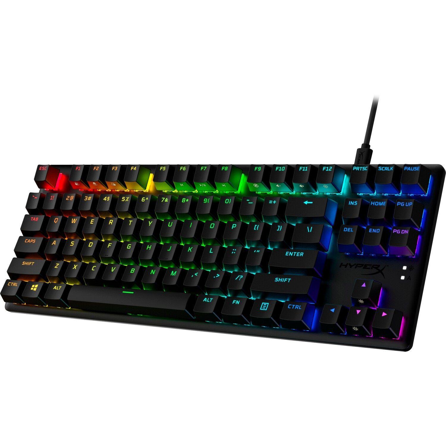 Teclado HyperX gaming Alloy Origins Core PBT-3