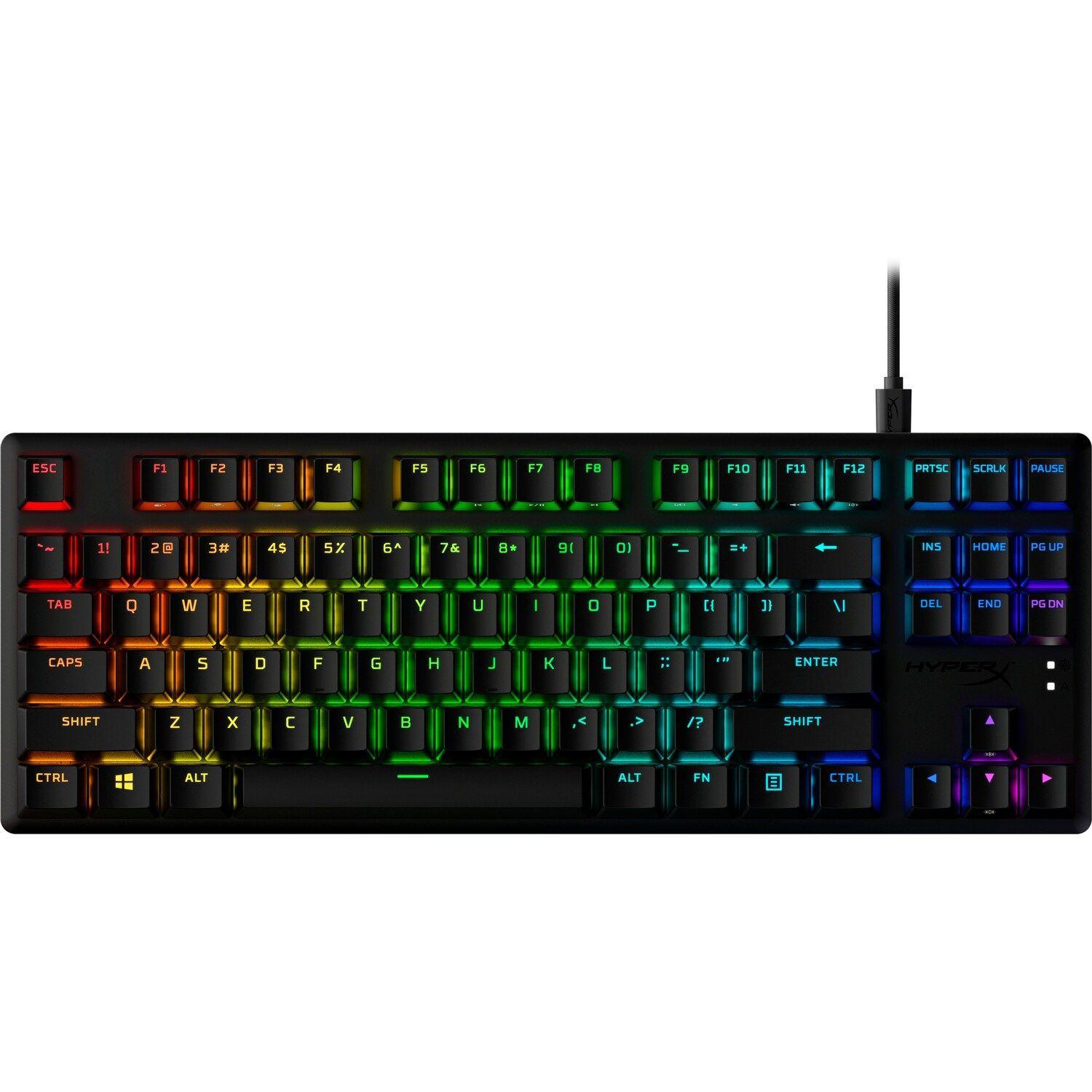 Teclado HyperX gaming Alloy Origins Core PBT-0