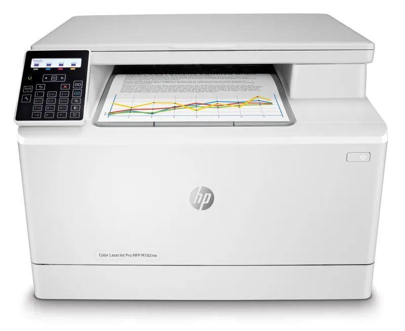 Impresora Multifuncional HP Color LaserJet Pro MFP M182nw-0