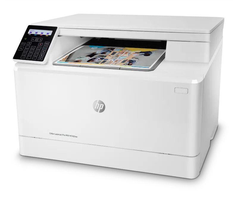 Impresora Multifuncional HP Color LaserJet Pro MFP M182nw-1