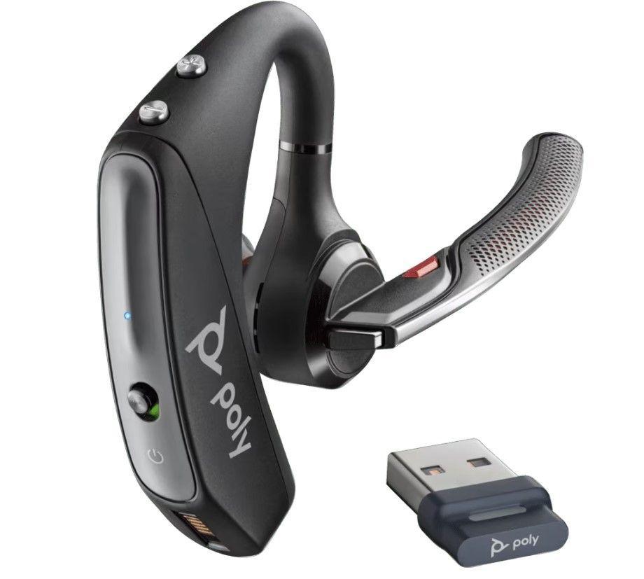 Audífonos Poly Voyager 5200 USB-A + Adaptador BT700-0