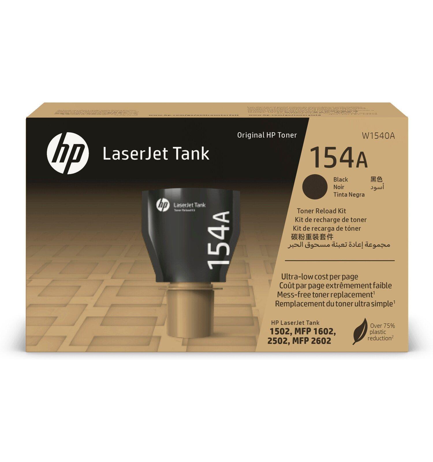 Kit de Recarga de Tóner HP LaserJet Tank 154A Original negro-0