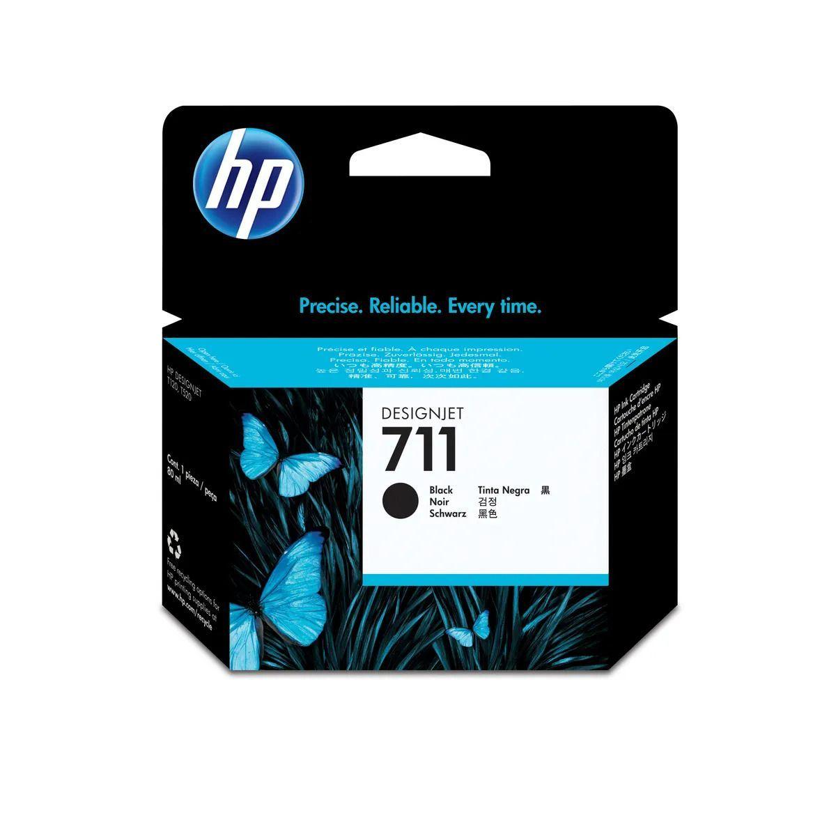 Cartucho De Tinta HP 711 Negro Original-0