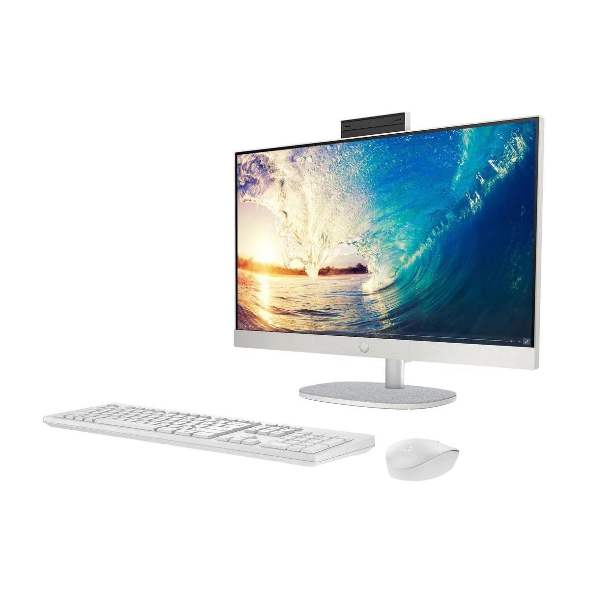 All In One HP 24-cr0019la AMD Ryzen 3 8GB RAM 512GB SSD-3