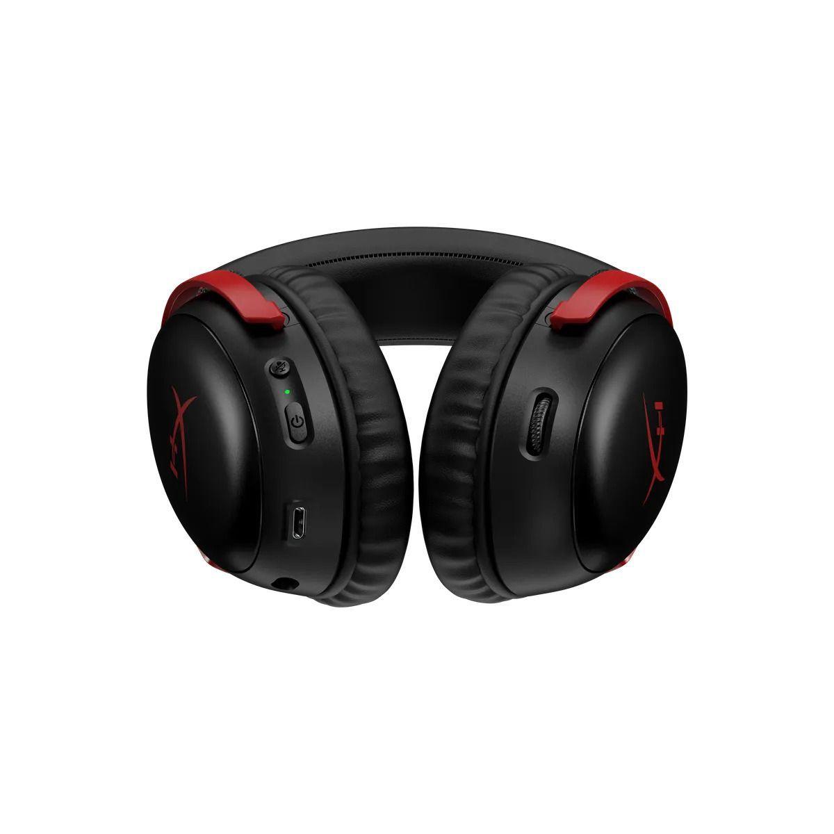 Audífonos Inalámbricos Gamer HyperX Cloud III Negro-rojo-4