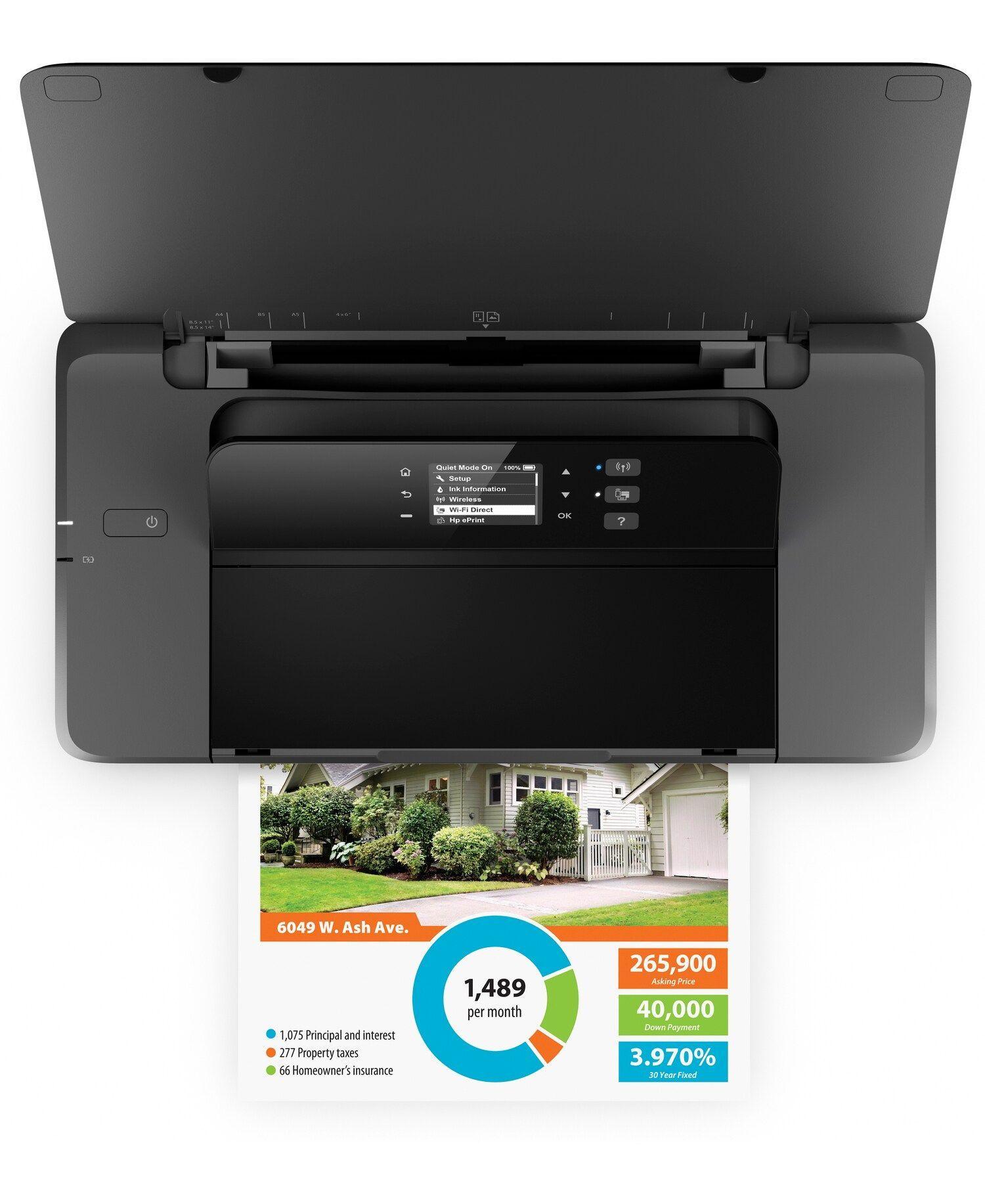 Impresora portátil HP OfficeJet 200-4