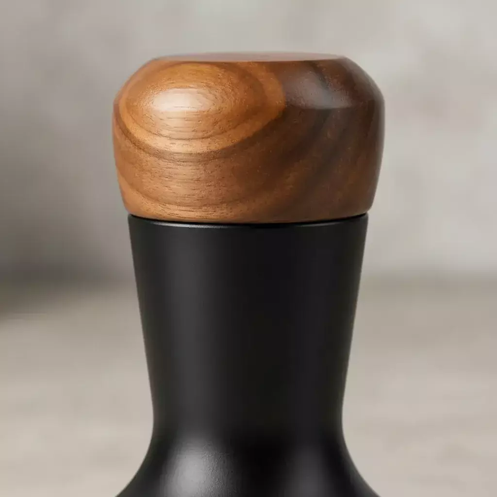 Tamper 51mm Ajustable Cafetera Espresso Circular Madera-4