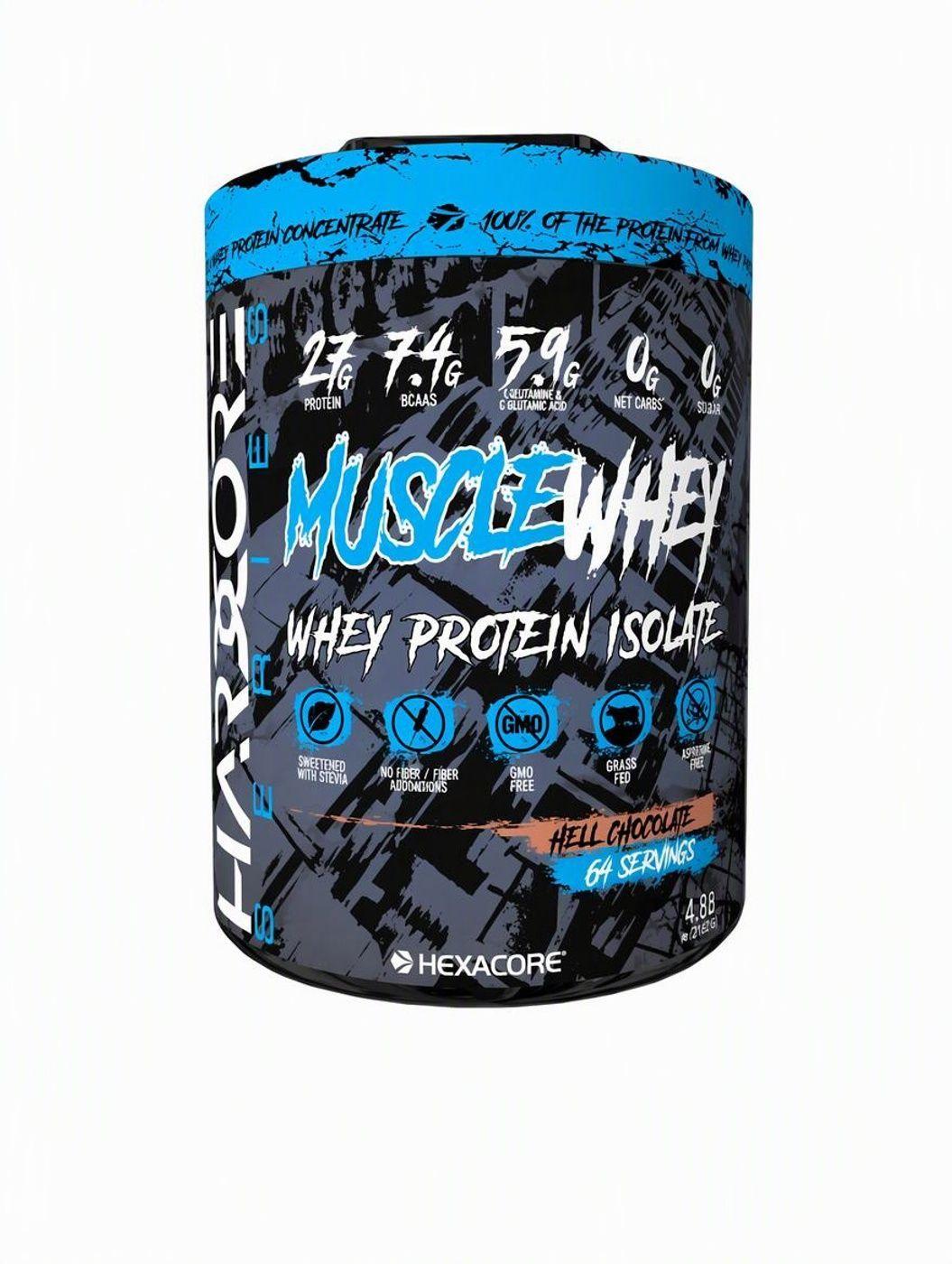 Muscle Whey Isolate 4.8Lbs Chocolate HEXACORE-0