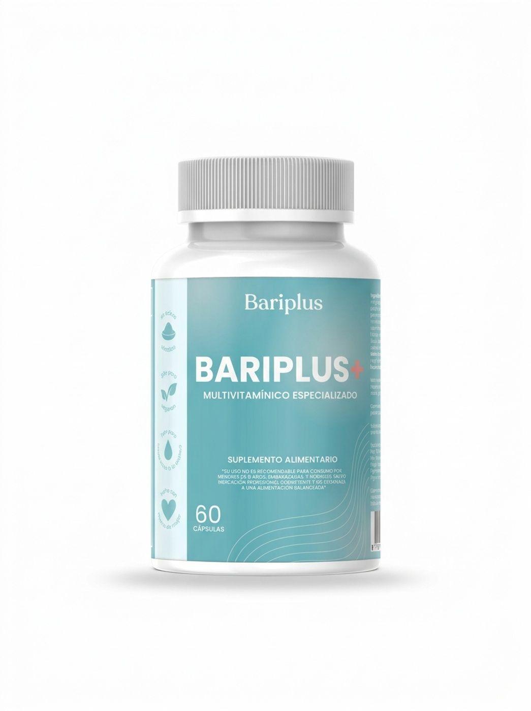 Bariplus+ Multivitaminico Especializado Bariatrico 60 Capsulas-0