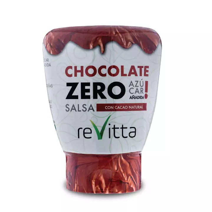 Salsa Chocolate Zero 330 grs REVITTA-0