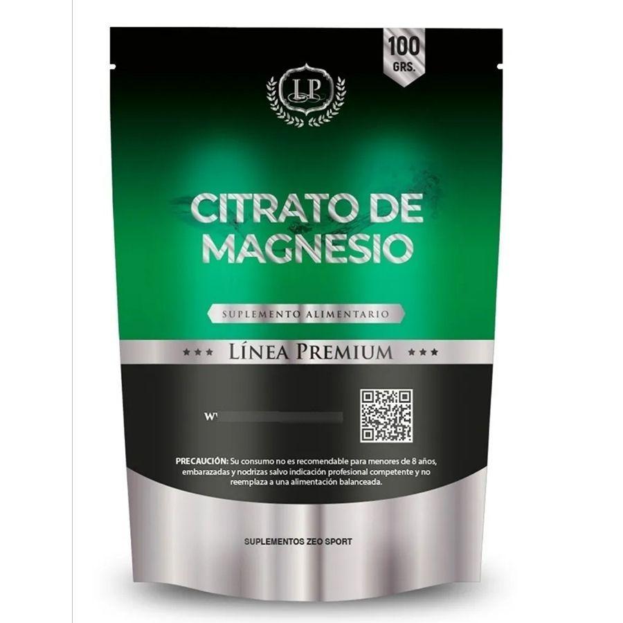 Citrato de Magnesio Polvo 100 Gramos ZEO SPORT-0