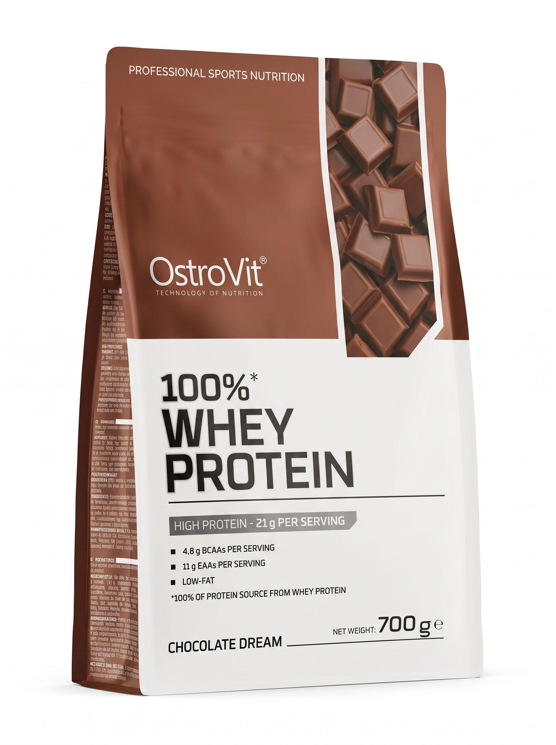 100% Whey Protein 700 grs Chocolate OSTROVIT-0