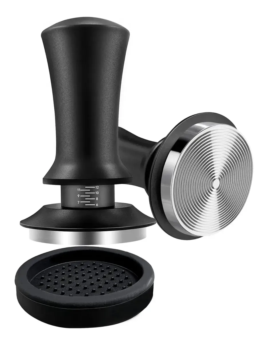 Tamper Regulable base Ondulada 51mm + Base Silicona-4