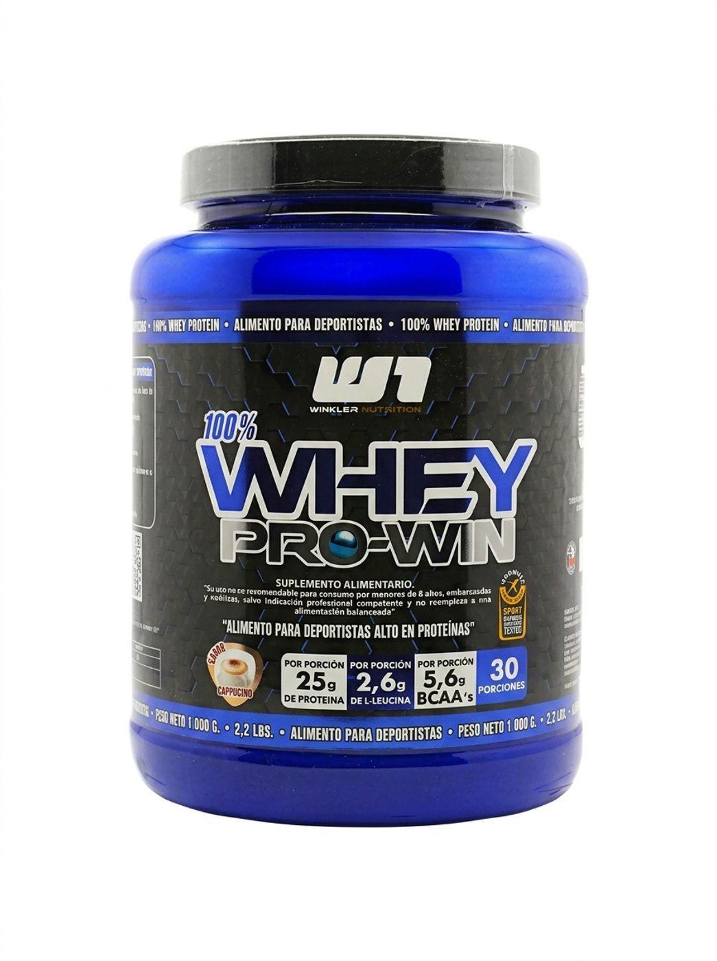 100% Whey Pro Win 1 kilo Capuccino WINKLER-0