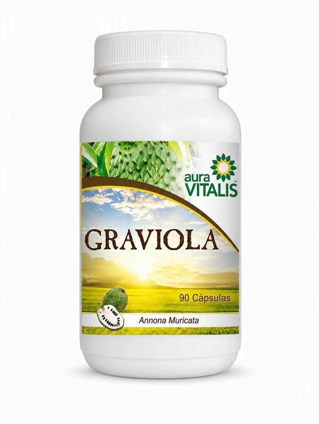 Graviola 90 Capsulas 450mg AURA VITALIS Aura Vitalis | Paris.cl