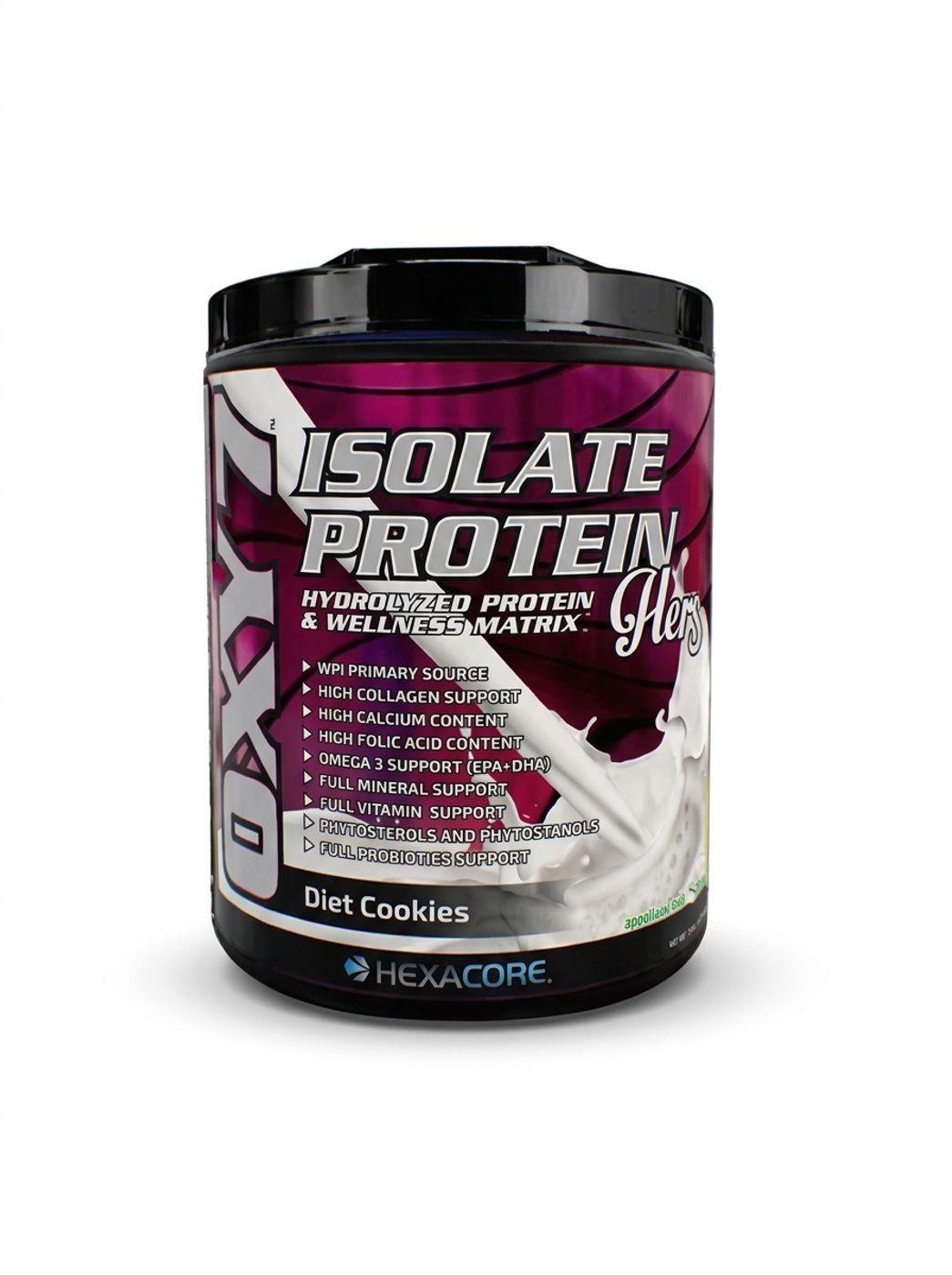 Oxy7 Isolate Protein Hers 5lbs Chookies and Creme HEXACORE-0