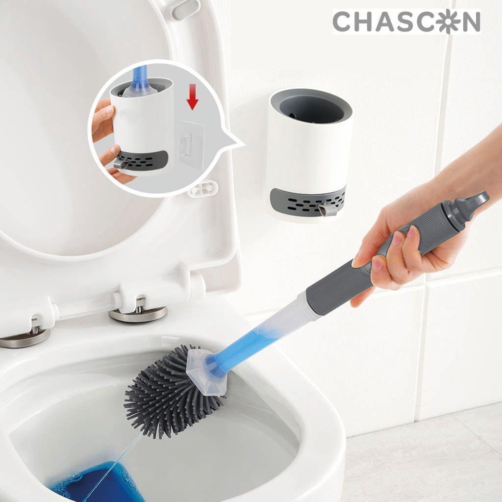 ESCOBILLA DE BAÑO CON DISPENSADOR DE DETERGENTE CHASCON-2