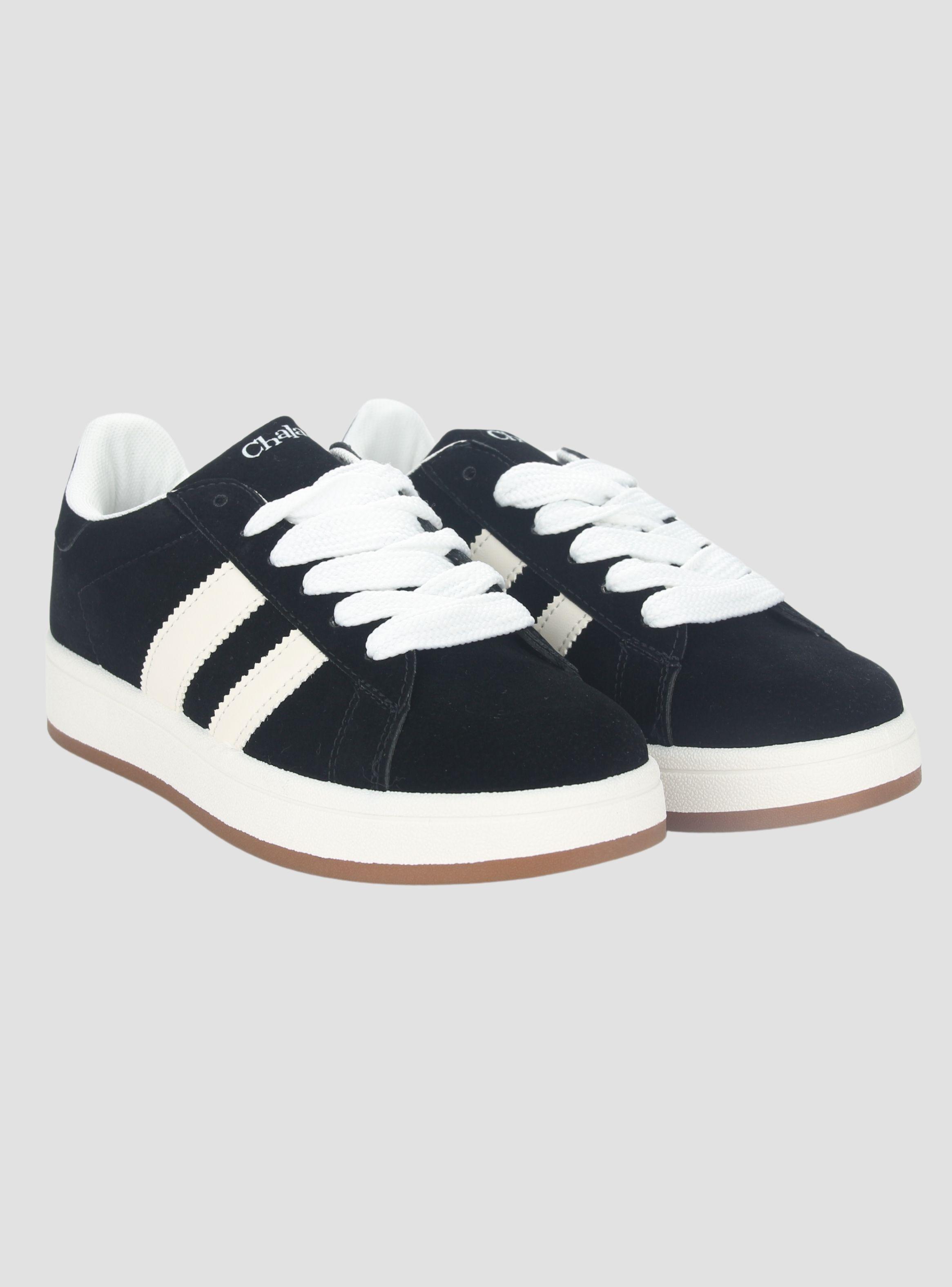 Zapatilla Chalada Mujer Annie-1 Negro Urbano-4